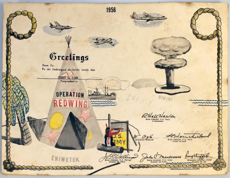 Illustration for article titled America Used to Give Out Weird Participation Awards for Nuclear Tests